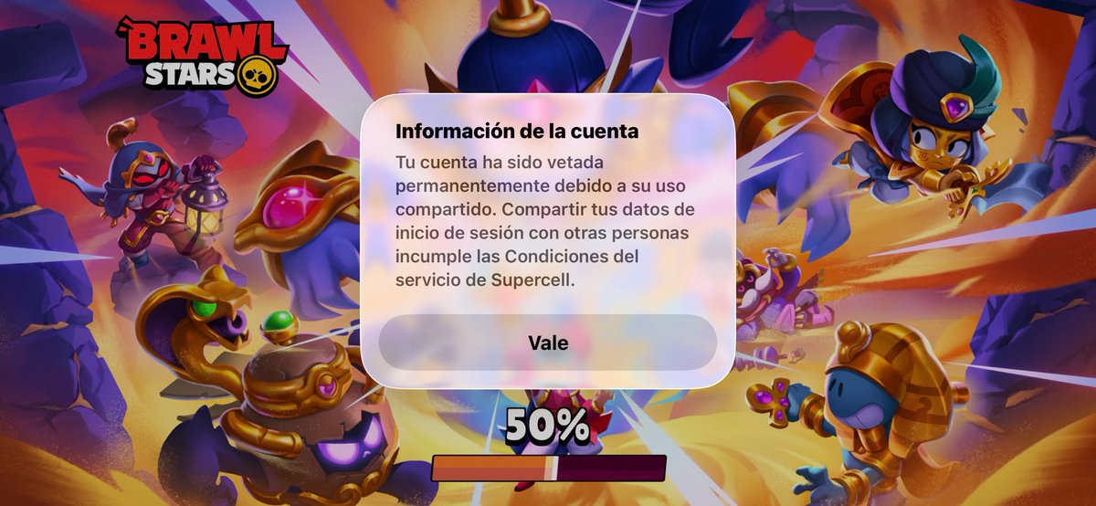 Triker11_'s tweet photo. My girlfriend Brawl Stars account was permanently banned because her boyfriend shared it with me. It was my fault  a mistake that has cost her a permanent ban in a game where we’ve shared so much time Is there any way you could review the case? Even if its just one lastchance☹️💔 https://t.co/eHC6a3L7Zf