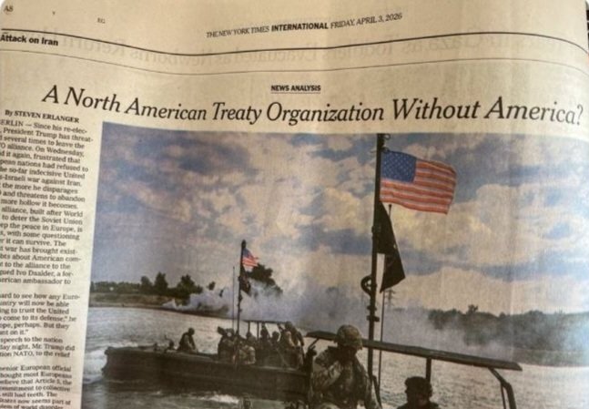 urraburu's tweet image. Posner: La metida de pata del #NYT con la #OTAN es más que un simple error de titular. Es una señal del deterioro de los estándares aún dentro de las redacciones más prestigiosas y tradicionales.
open.substack.com/pub/geraldposn…