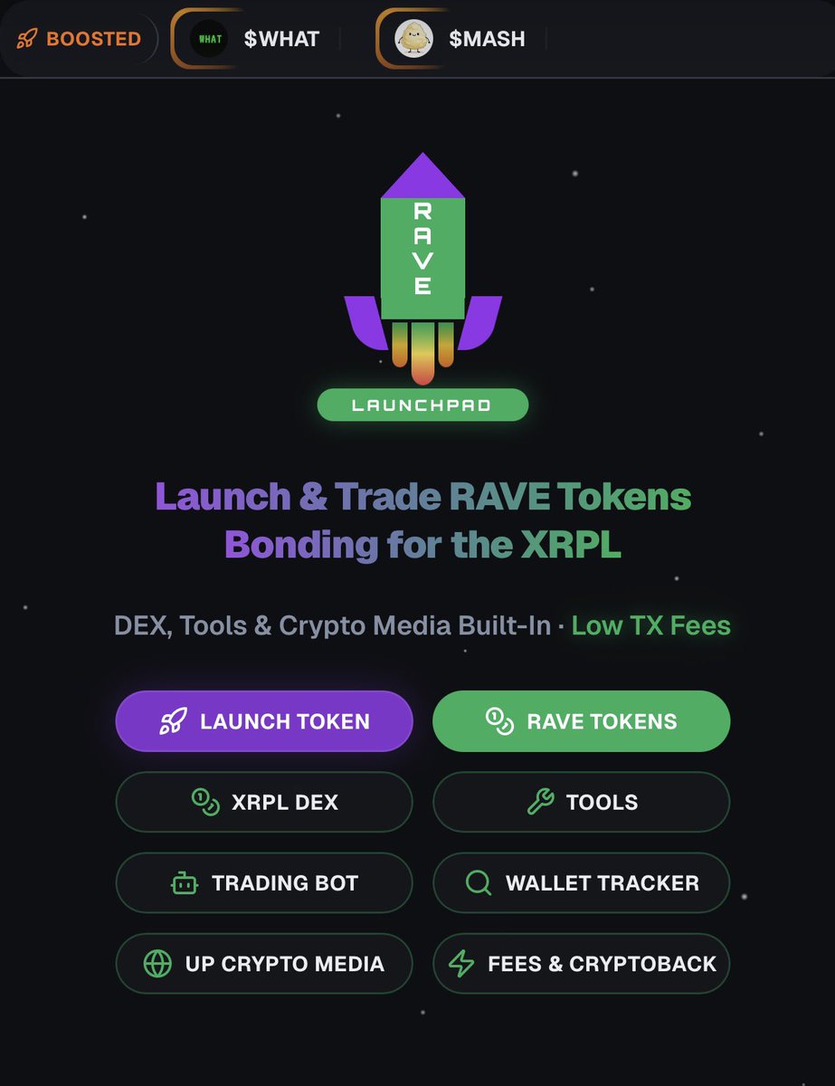 RAVE Launchpad tweet media