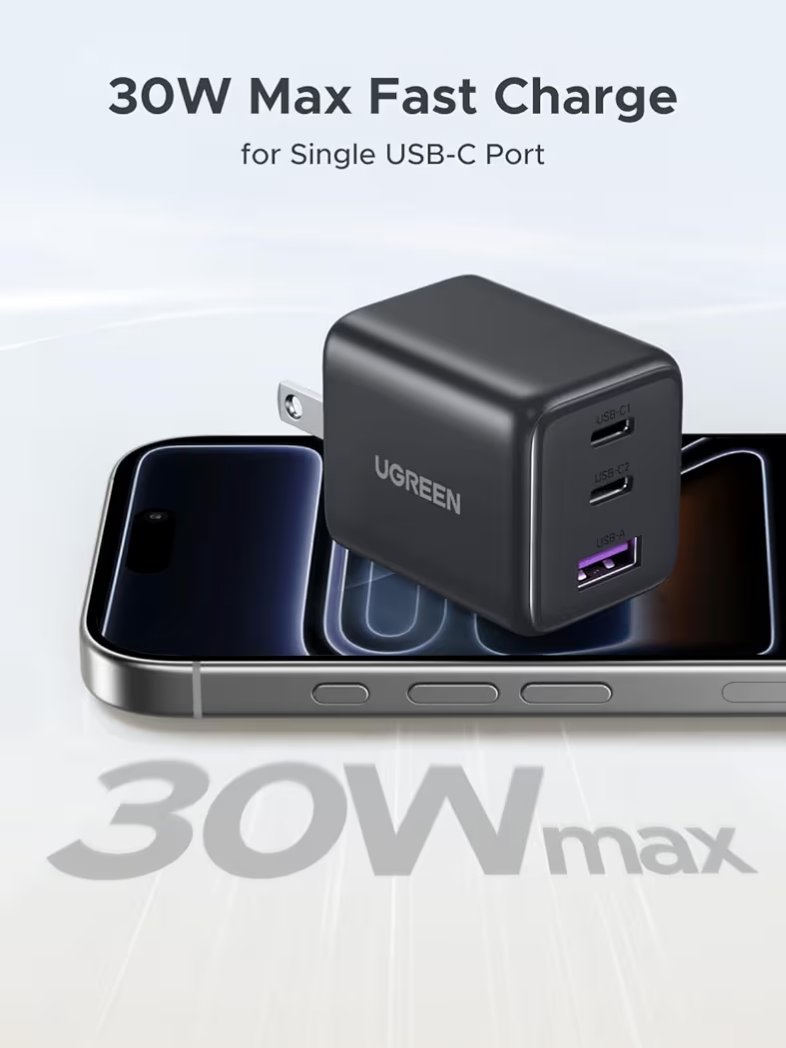 roomzed1's tweet image. 🔥 Say goodbye to slow charging!

The UGREEN GaN Fast Charger delivers high-speed power in a small, travel-friendly design 💼

⚡ More power. Less waiting.

#ChargeFast #TechEssentials