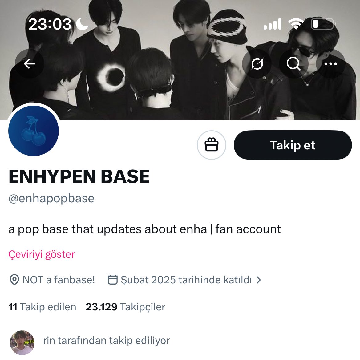 kinder xo ENHYPEN IS 7 tweet media