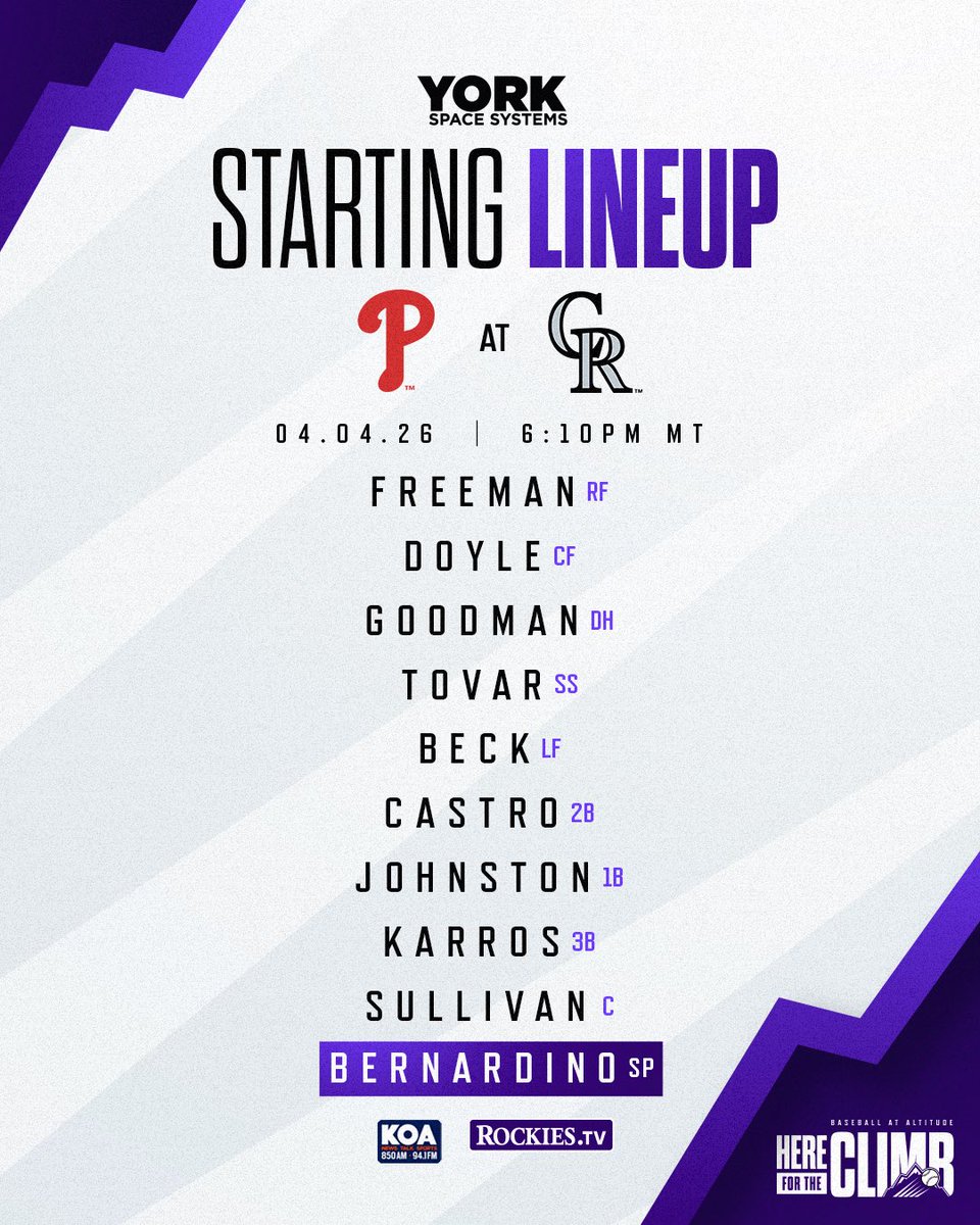 Colorado Rockies tweet media