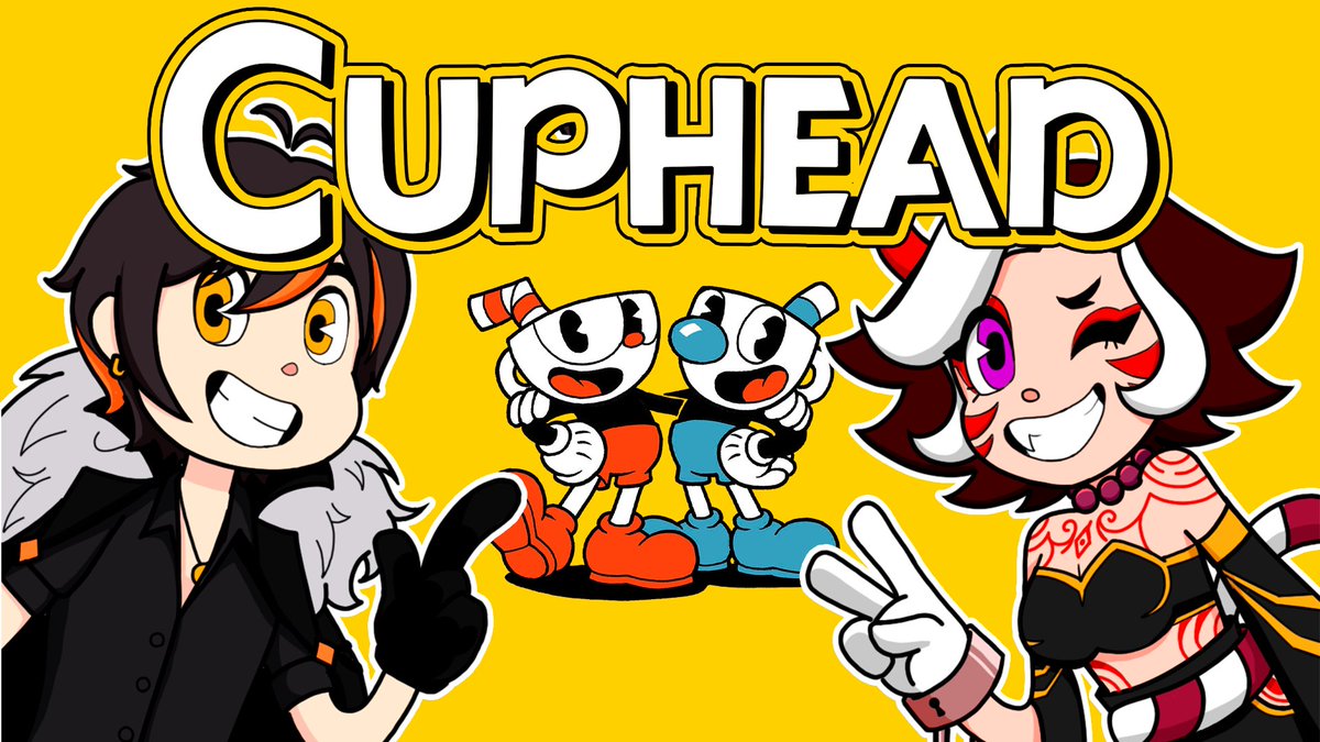 ShionaTaiga's tweet photo. NUEVA SERIE - CUPHEAD - ft
@Cosmicalma 🐯🎮📿❤️‍🔥
Comenzamos nueva serie junto a Cosmi,  para saldar una deuda de almas con OTRO DIABLO tras perder una apuesta en OTRO CASINO INFERNAL.!!
Art y Mini: @Cosmicalma 
#artshiona 
🚨Ya estamos en vivo! Link en los comentarios!🚨 https://t.co/F0TcumnbdW
