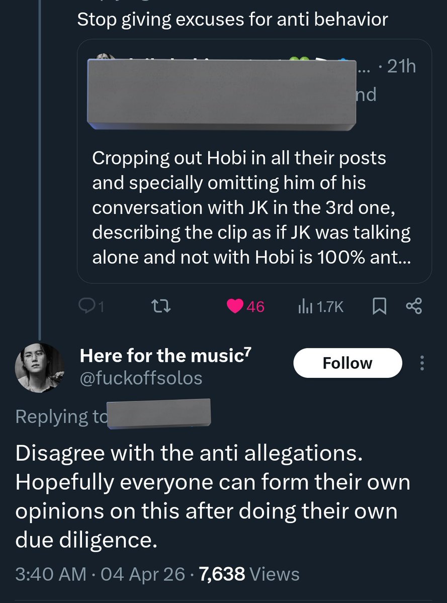 jhope_charts's tweet photo. Report and block these yg 🐱 solos they are impersonating as ot7 and deliberately insulting &amp; attacking 🐿️

‼️PLEASE DO NOT ENGAGE‼️

https://t.co/VgrOSd6ltt
https://t.co/nAFhrzS3Ts
https://t.co/cQznGbJ7zr https://t.co/jseN4Fd0ls