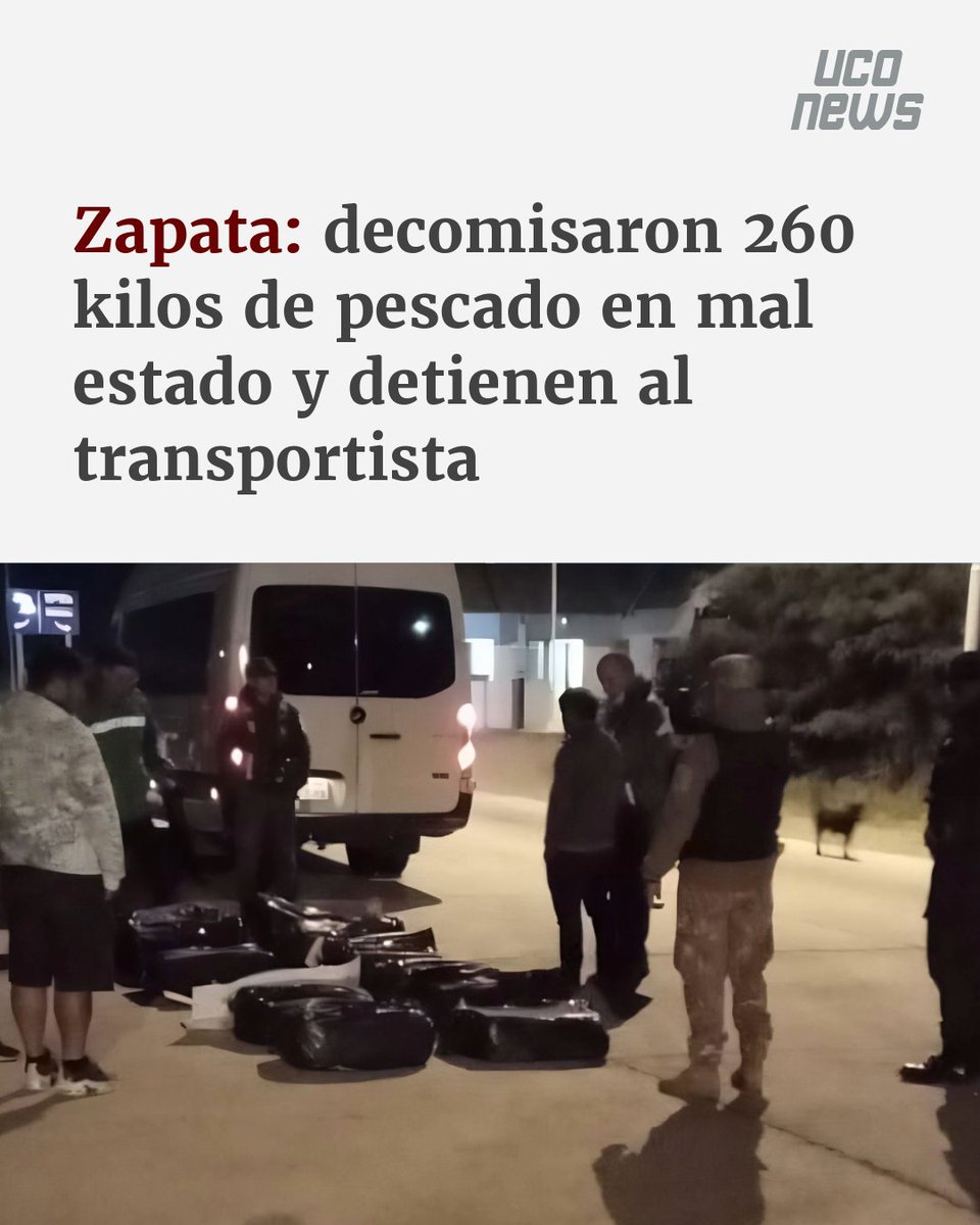 uconewsar's tweet photo. 🔴 El operativo se realizó sobre la Ruta 40 y detectó que el vehículo no contaba con las condiciones sanitarias previstas por la legislación. Intervino Bromatología por el riesgo para la salud pública.

🔗 https://t.co/HvIQdVVG0M https://t.co/CrpGrau2BM