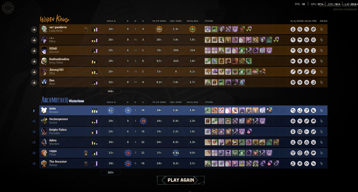 في تطور الحمد لله .. اللي يقهر باللعبة ان البيلد حقك يختلف على حسب القيم بلاي مو بس على حسب الشخصية بس امانه ممتع