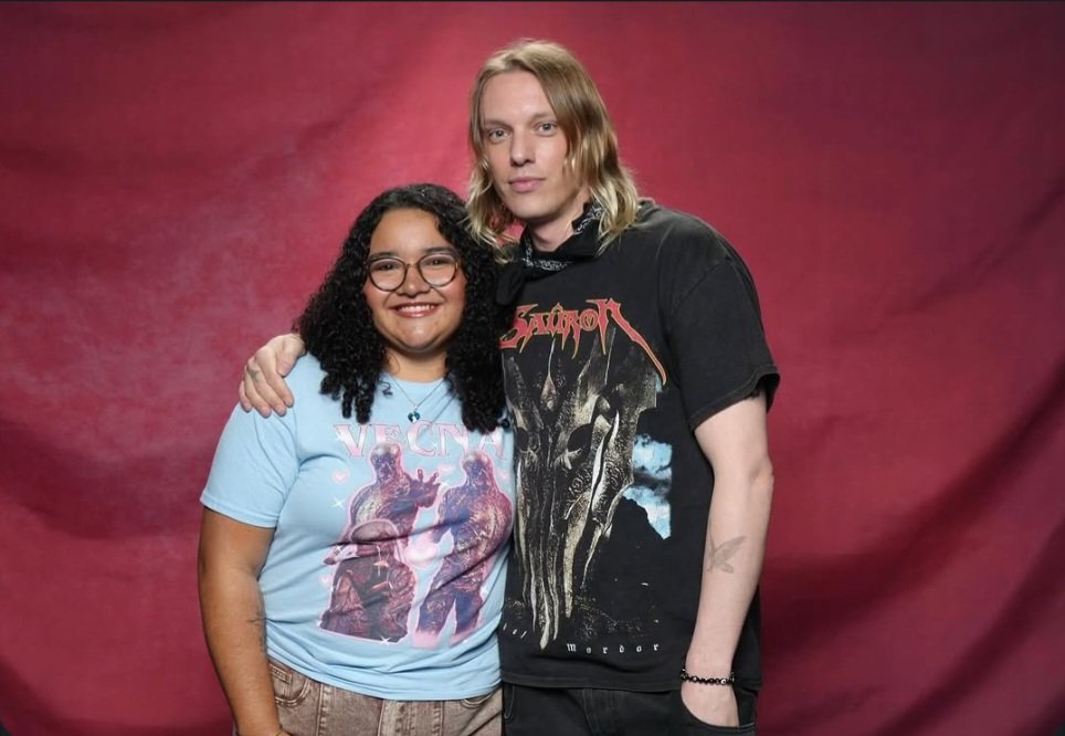 x0xJennix0x's tweet photo. #jamiecampbellbower
#prcomiccon
#prcc26
📸 cr ig @ gabrielaonix
@ leeanysm https://t.co/wL4T8Wzrlx