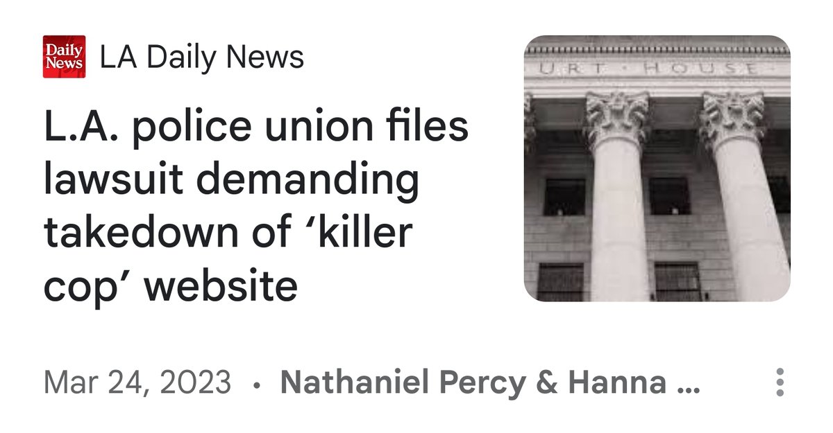 sagmember's tweet photo. @lacontroller Audit this #lawsuit and how much money has been spent to have LAPD cops sue an innocent man and then do a TV and News tour to #defame him and #gaslight everyone.
https://t.co/ImqPeMxRcW
Bonus: I smell a coverup at @OIGLABOPC
https://t.co/pyF89QDwrl
https://t.co/TJZ0d4WhBO https://t.co/LjveEBE3ns