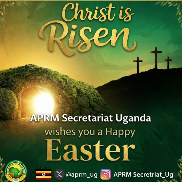 aprm_ug's tweet photo. May this Easter Season bring you joy and hope, believing that  Christ paid for all our sins. HAPPY EASTER TO YOU. https://t.co/qqG3GdJm2G