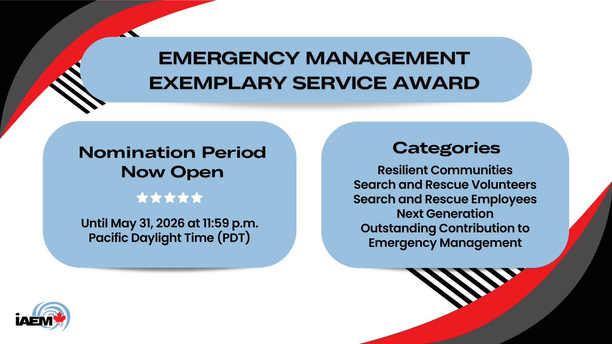IAEM Canada Council tweet media