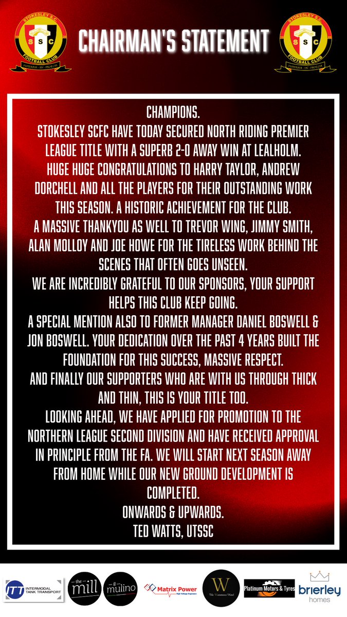 Stokesley Sports Club FC tweet media