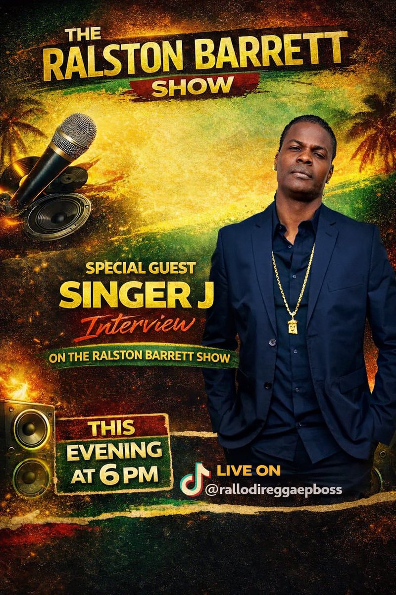 reggaeprboss's tweet image. Breaking on The Ralston Barrett Show:
Singer J categorically DENIES claims by Merciless’s former manager Gadaffi.
“No threats. No intimidation. Just music and respect.”

#theralstonbarrettshow #singerj #worldsinger