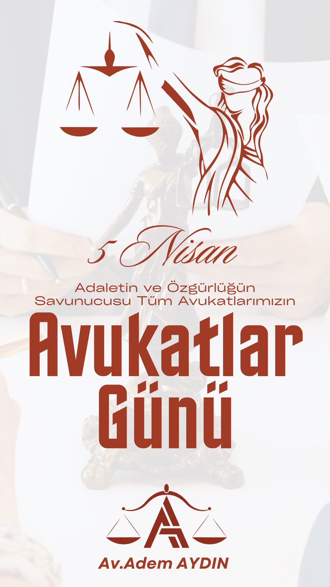 Av. Adem AYDIN tweet media