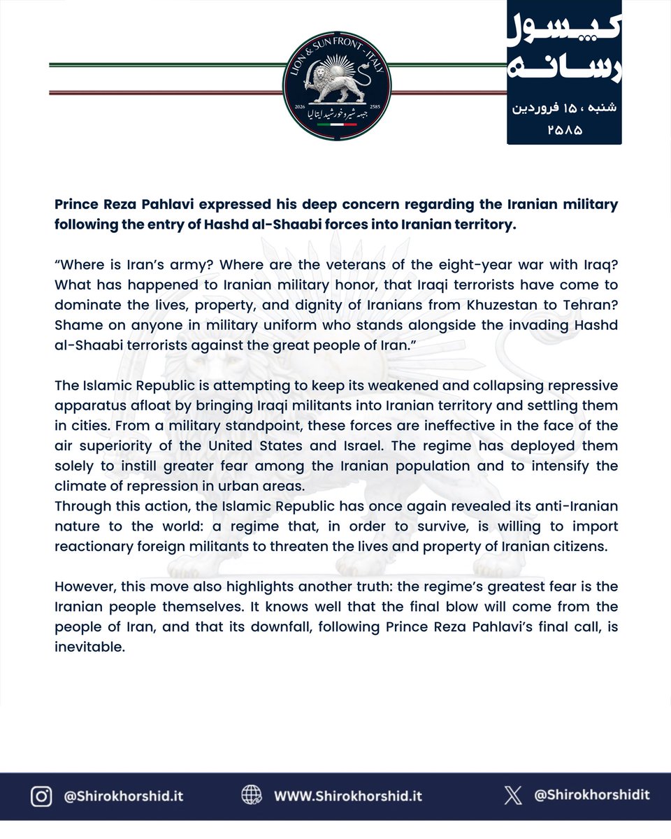 Shirokhorshid tweet media