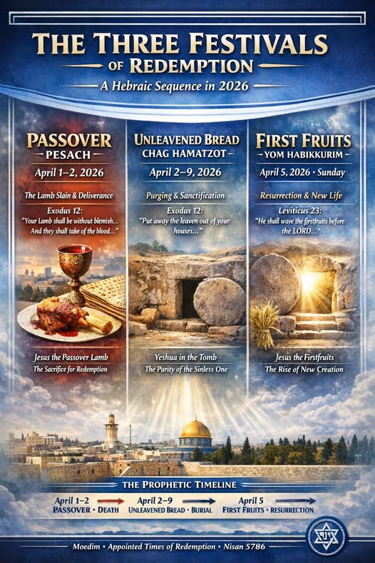 1Truth613's tweet photo. #Passover-Pesach
Unleavened Bread-#ChagHamazot
#FirstFruits-YomHabikkurim #1Cor15:20-24 But now Messiah Yeshua has been raised from the dead,the firstfruits of those who have fallen asleep.For since death came thru a man,the resurrection of the dead also has come through a Man.. https://t.co/3FCn2oiCun