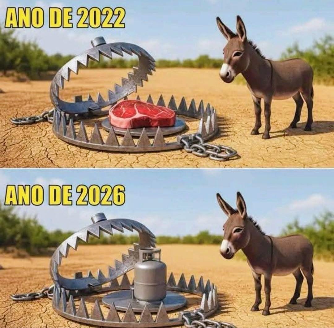 A ARMADILHA  ESTÁ  FEITA , CAI QUEM  QUER .
DE OLHO  NAS ELEIÇÕES 
DE 2026 .😡