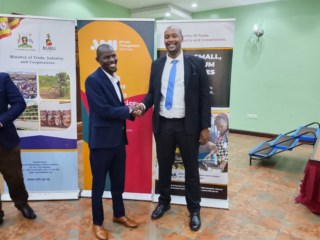 mutebi_alawi's tweet photo. I had the privilege of participating in the launch of Uganda’s BDS Standards and the UBSP Association by the Ministry of Trade &amp; Cooperatives.

As a BDS professional and CEO of @EurosatUg  , I’m excited about the growing recognition of the role of technology in supporting MSMEs. https://t.co/7fHZrJjmiM