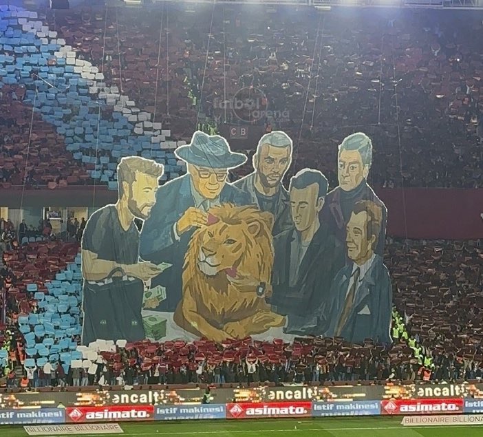 <a href="/hanoglu_hakan/">HANOĞLU Hakan</a> Koreografi net
Erdem Timur : şike, kara para aklama,bahis 
Mehmet Ağar : MOSSAD'ın Türkiye'deki bir numaralı ajanı
Remzi sayer: kara para aklama
Eray Yazgan: yasadışı bahis
Lütfü arıboğan: fetö Terör Örgütü üyesi
Erzan epözdemir: rüşvet
Aslan: masadaki meze.