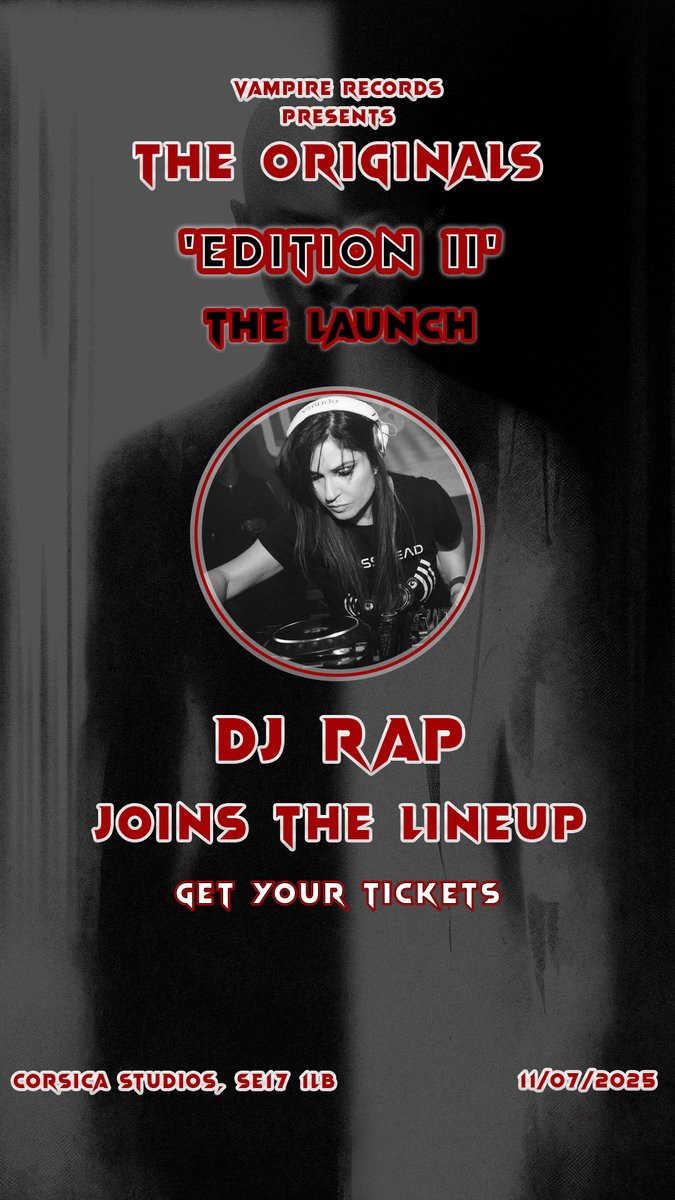 vampire_records's tweet image. It was a real pleasure to have the one and only DJ RAP play at The Launch Party!

#djrap #vampirerecords #dnb