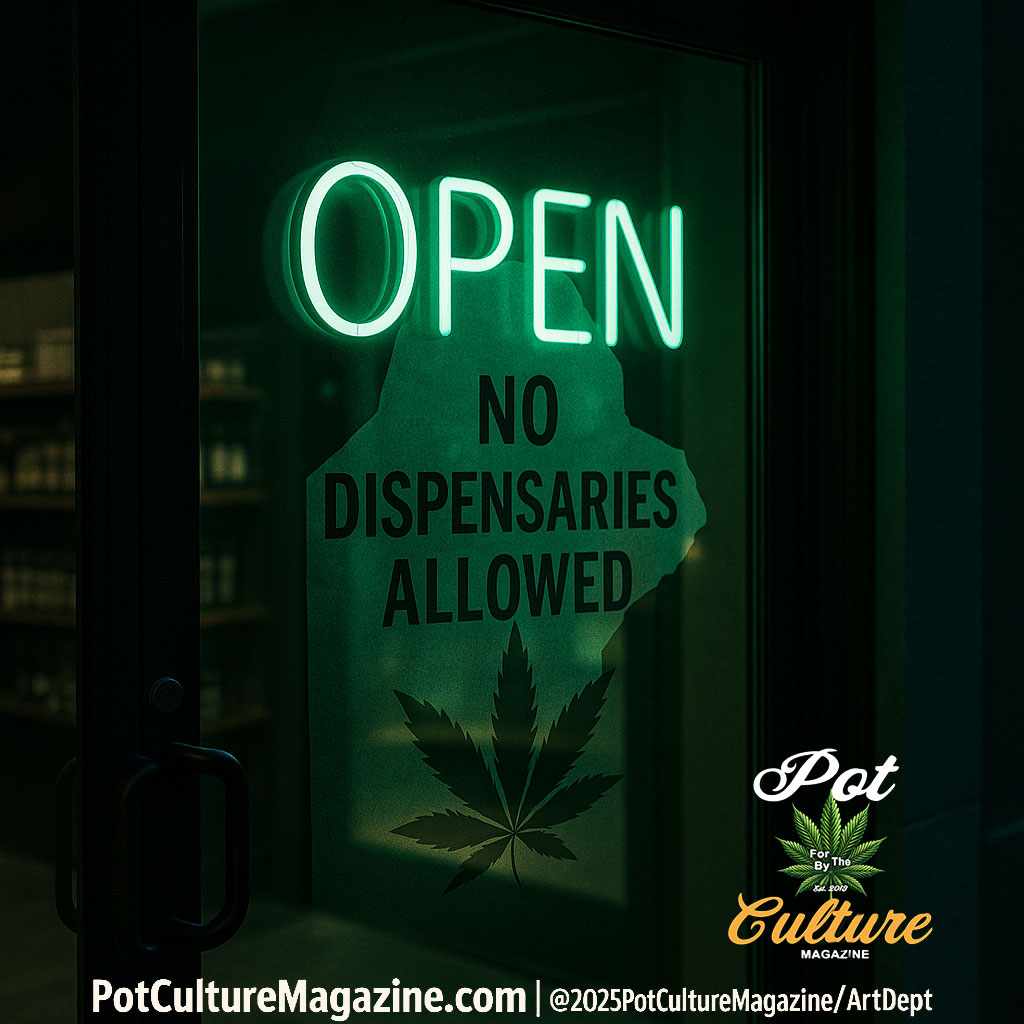 PotCultureMag's tweet image. #SecondSesh: The Legalization Mirage (12-1-25)
Legalization looks complete on paper, yet access remains blocked in many counties. We examine the gaps.

wp.me/pflf86-351

#PotCultureMagazine #Legalization #CannabisCulture #Cannabis #WeedLaws #CannabisNews #Prohibition