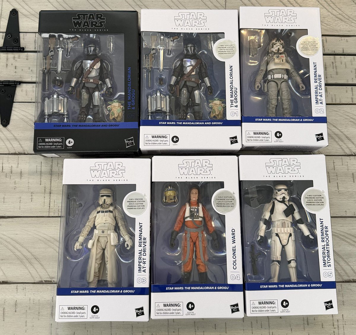 DisTrackers's tweet image. 📭📦 Got in the new Mandalorian &amp;amp; Grogu Black Series figures! Love the First Edition packaging.
.
#StarWars #Hasbro #BlackSeries #Collectibles #TheMandalorian #Grogu