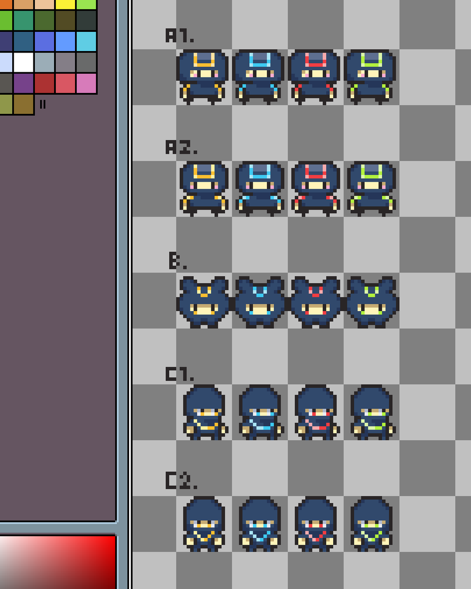 oddcomes's tweet photo. Early tests of Ninchu! https://t.co/pKtCbT3RGF