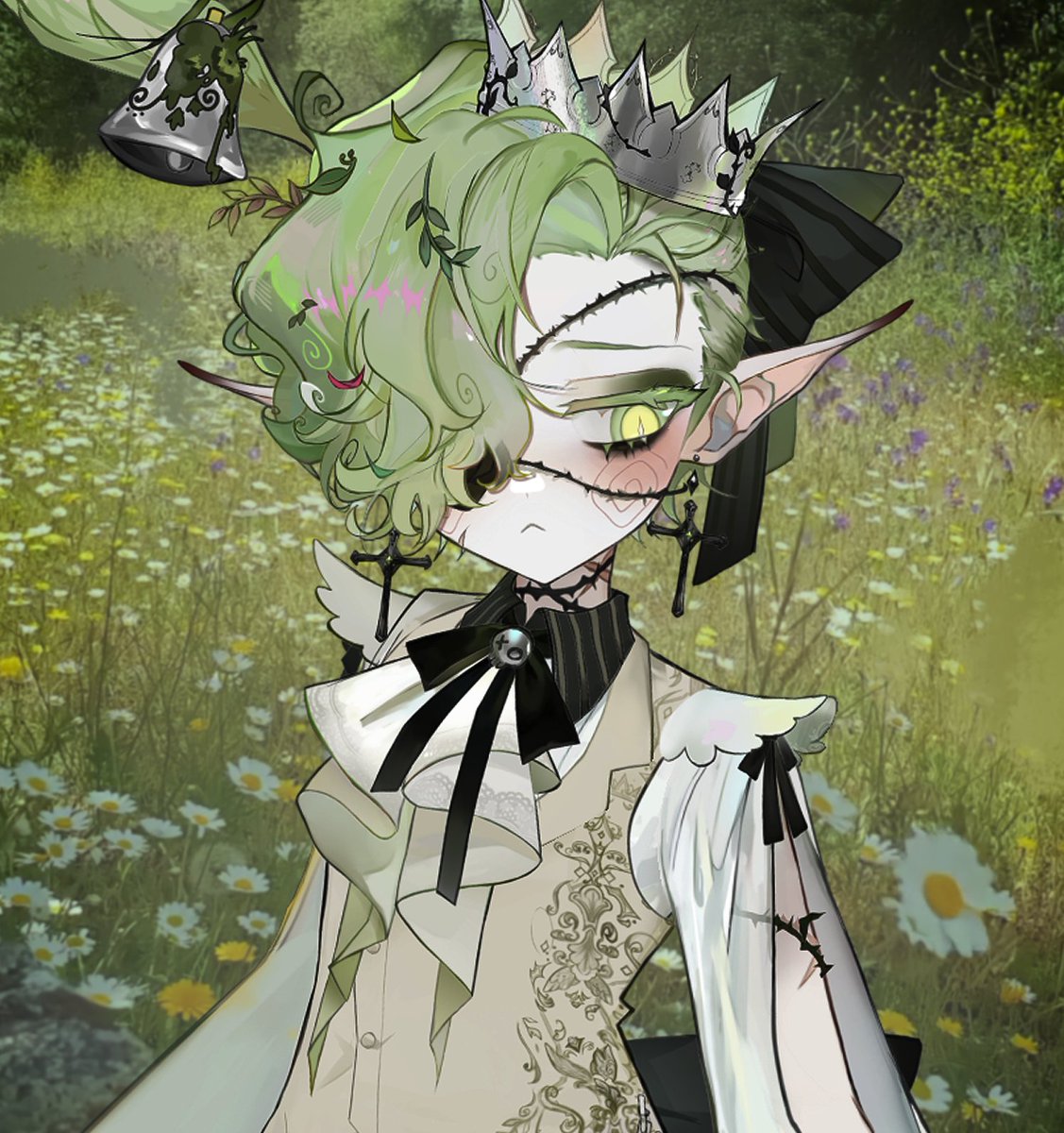 📖 ͏KV_ ⟡ Royal Vtuber & Illustrator . . 👑🌿 tweet media