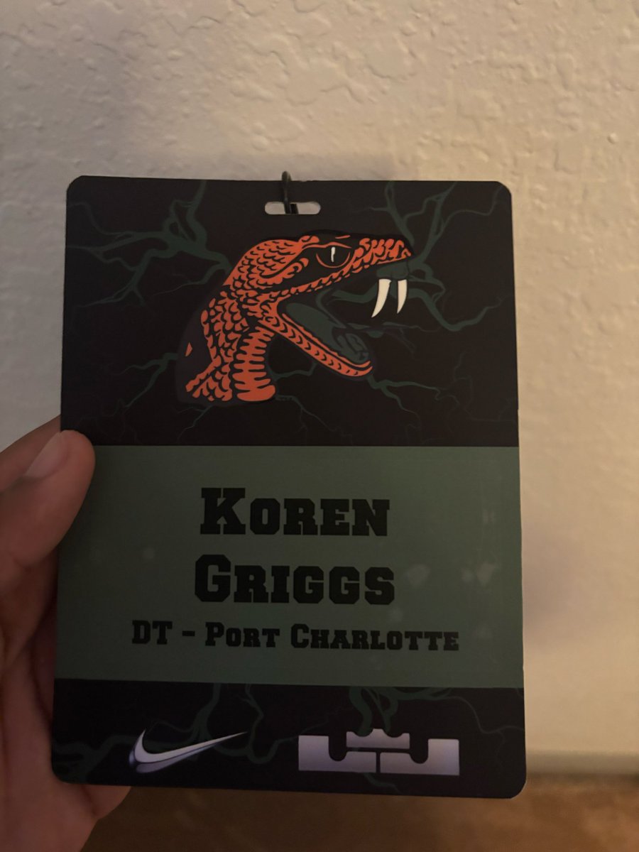 KorenGriggs's tweet photo. Had a great time at FAMU touring the campus and watching the team get after it at the spring game. @CoachFreemanFB @EgglestonDavid3 @FAMUFBRecruit @FAMU_FB @Toriano81 @PortCharlotteFB https://t.co/tVGrSCUali