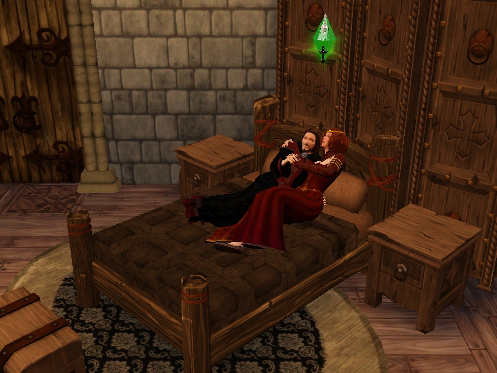 ArmelleAb's tweet photo. #SimsMedieval Les deux tourtereaux se sont fiancés ! 🥰🥰🥰🥰🥰🥰 https://t.co/W9GHPOpRp0