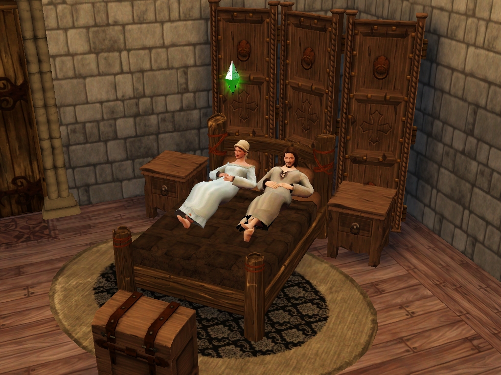ArmelleAb's tweet photo. #SimsMedieval Les deux tourtereaux se sont fiancés ! 🥰🥰🥰🥰🥰🥰 https://t.co/W9GHPOpRp0