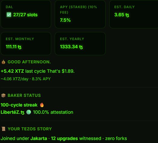 xtzlaz's tweet photo. Steady passive APY through 12 updates and zero forks. https://t.co/C0Cyi7vjda