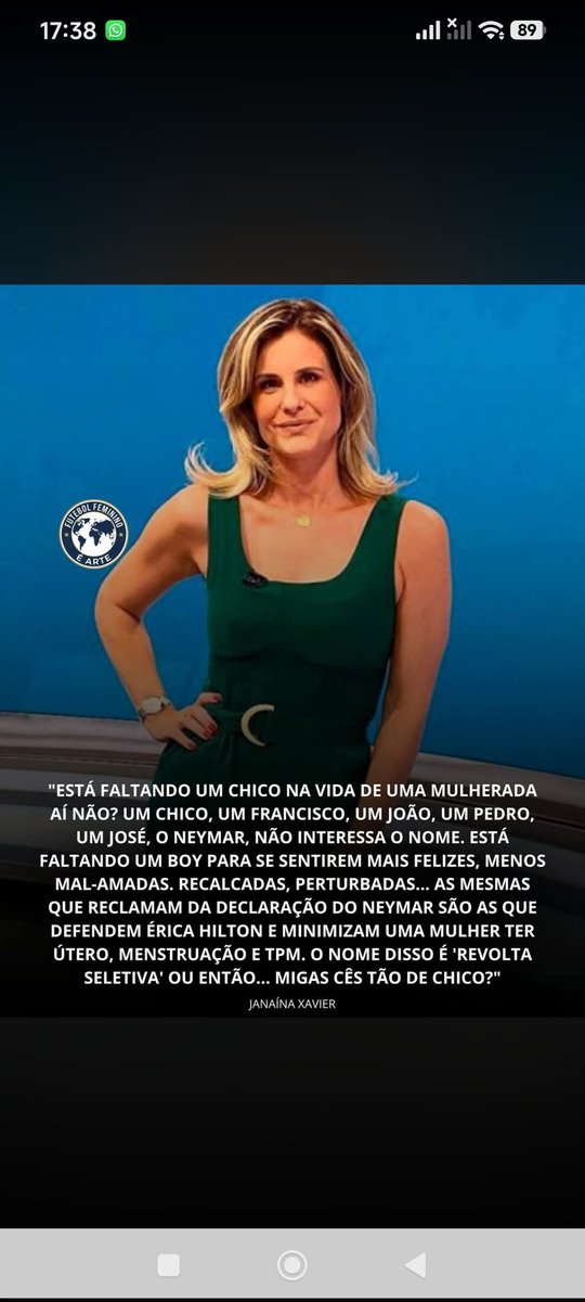 PARABÉNS PELA ATITUDE!!!