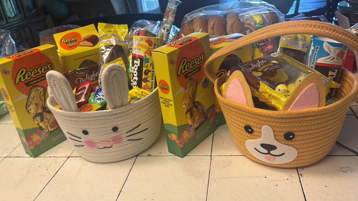 Cute Easter baskets!!! 🧺🩷☀️
These are for tomorrow 🙏
