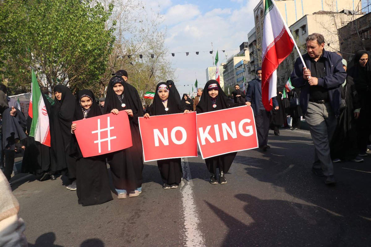 TehranTimes79's tweet image. #EXCLUSIVE 
No King: @realDonaldTrump