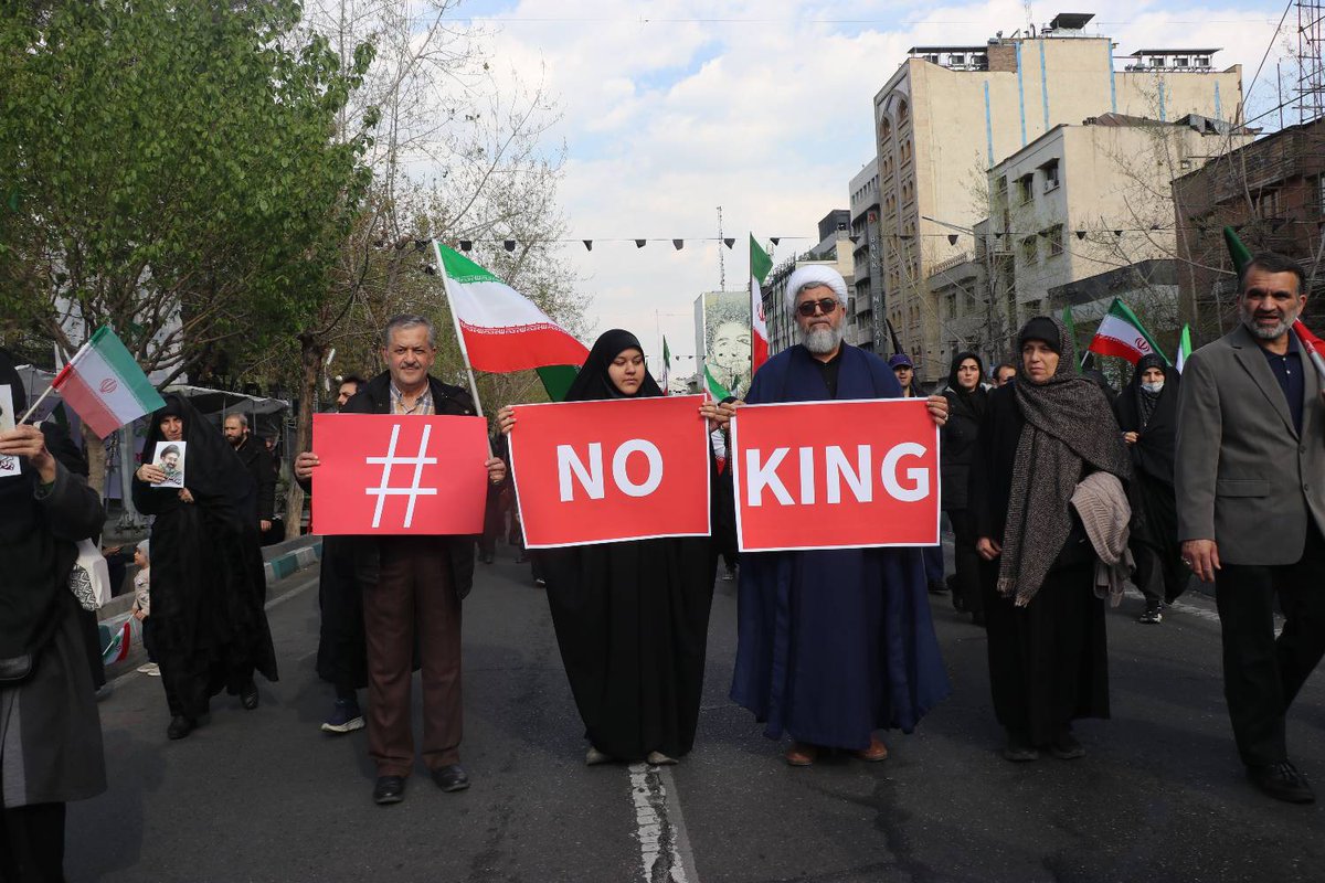 TehranTimes79's tweet image. #EXCLUSIVE 
No King: @realDonaldTrump