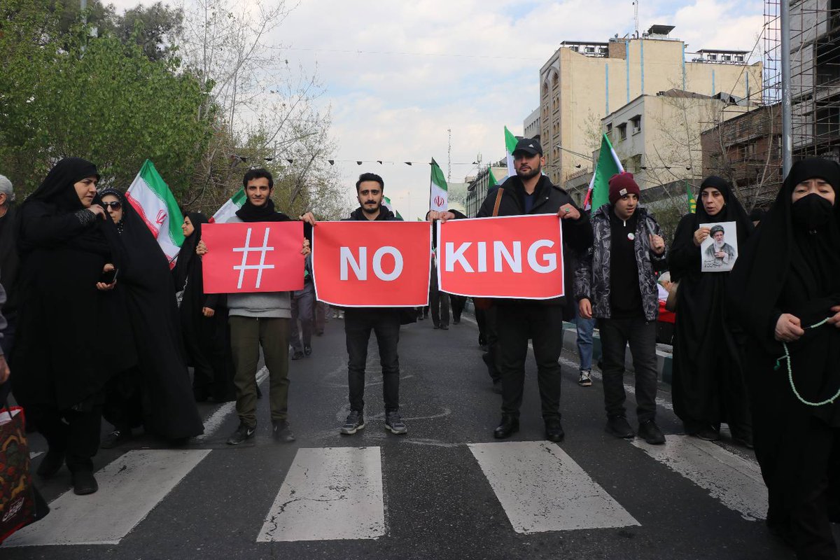 TehranTimes79's tweet image. #EXCLUSIVE 
No King: @realDonaldTrump