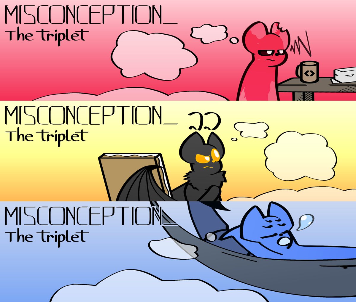 New covers for the Misconception comics #rwmisconception