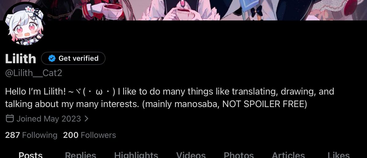 Lilith tweet media