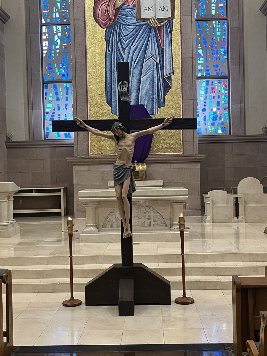 From Good Friday yesterday. Was blessed to carry it during veneration of the cross.