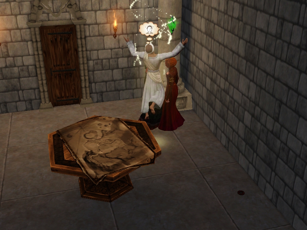 ArmelleAb's tweet photo. #SimsMedieval Mais comme l'Amour gagne toujours, nos deux tourtereaux se sont mariés pour le meilleur et pour le pire ! 😂😂😂😂😂 https://t.co/wpX3OqKuMn