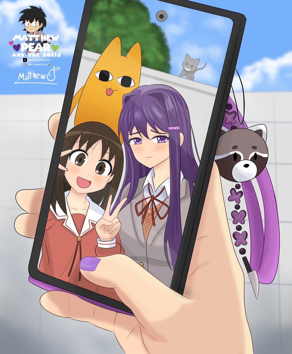 Matthew Pear and the Dokis 💜💚🩷💙 tweet media