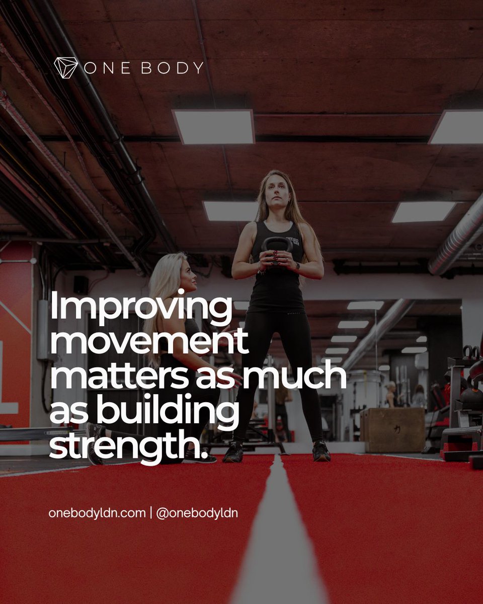 onebodyldn's tweet image. Train with purpose, move with control, and build strength that lasts.

#MoveBetter #TrainSmart #InjuryPrevention #FunctionalStrength #PhysioCare #OneBodyLDN