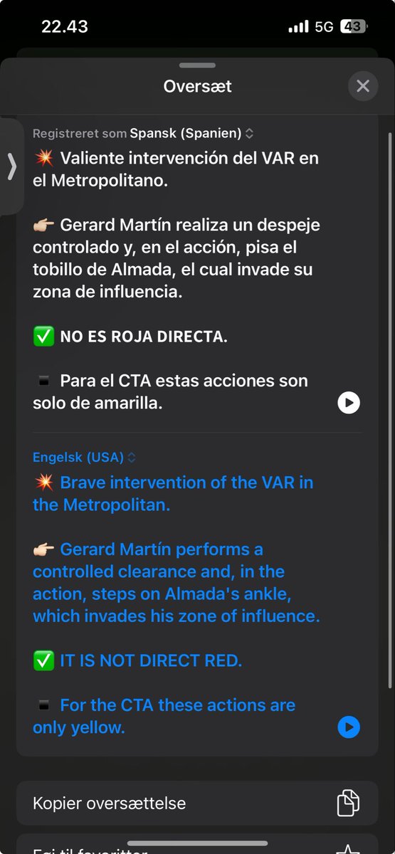 Fútbolista tweet media