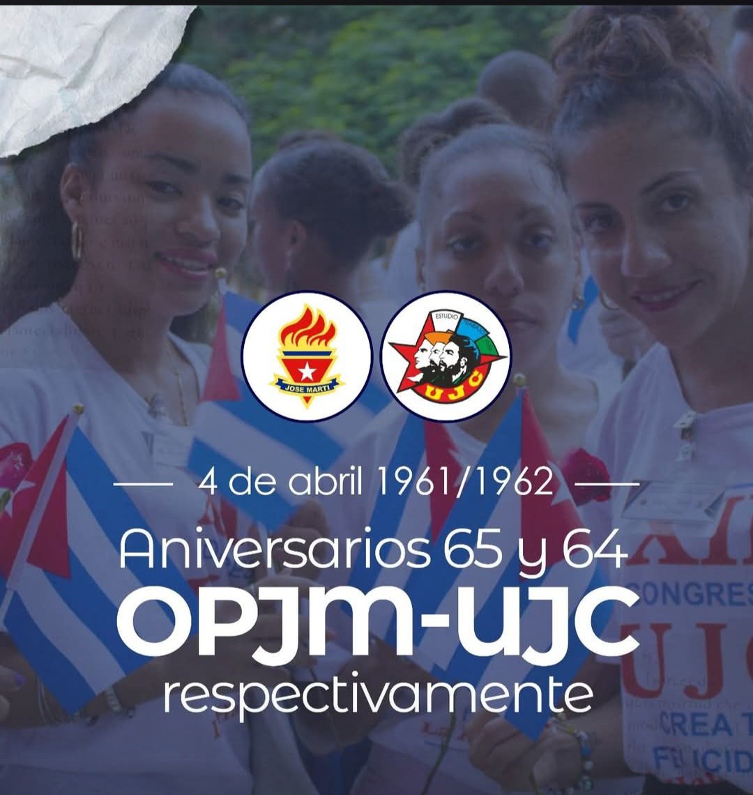 ¡Felicitaciones a nuestros pioneros y jóvenes!#CubaEstáFirme