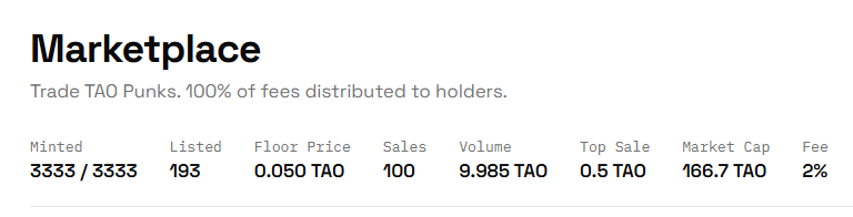 Tao Punks | Mint & Marketplace LIVE tweet media