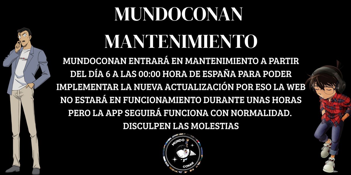 MUNDO CONAN tweet media