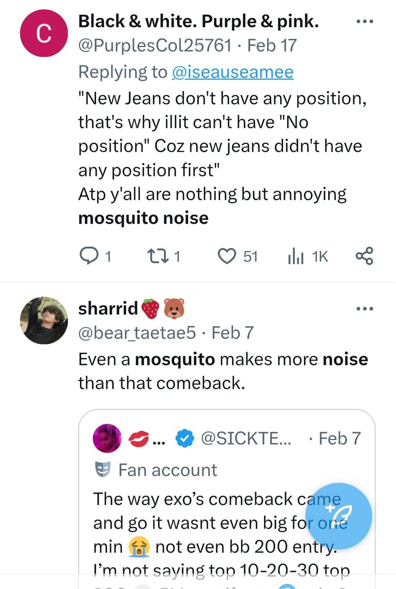 Black & white. Purple & pink. tweet media