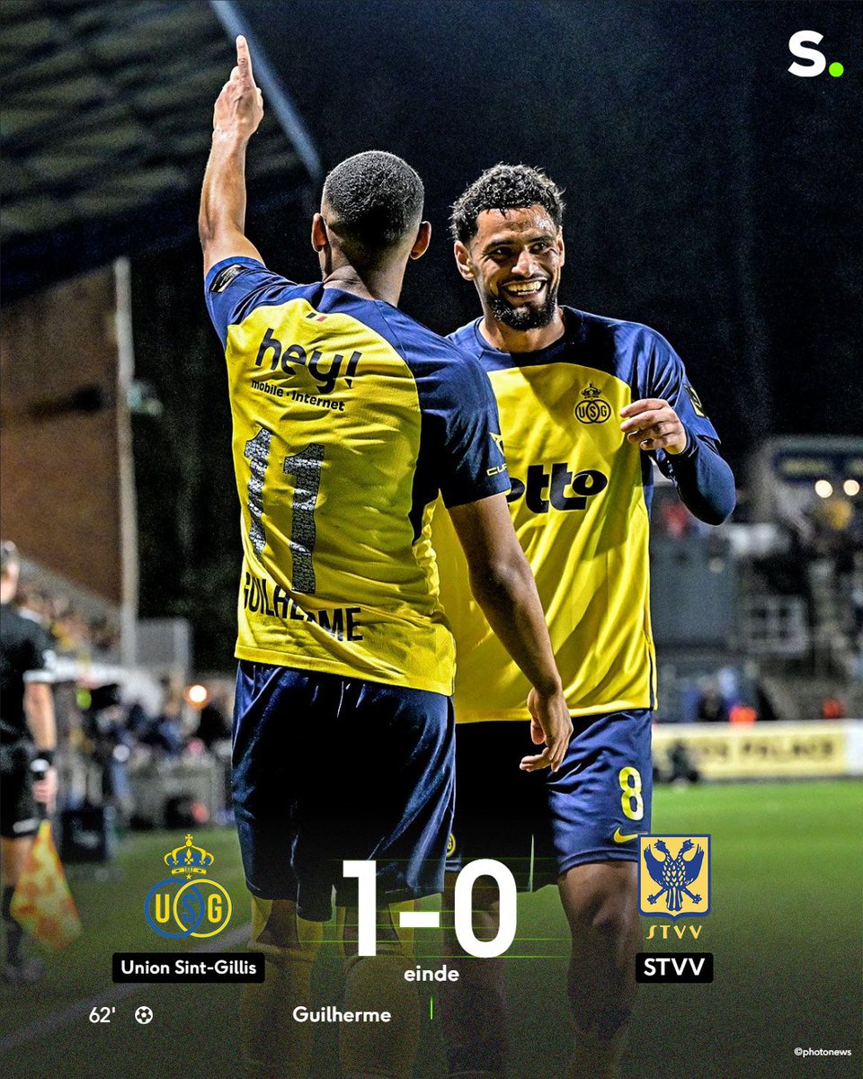 sporza's tweet image. De ongeslagen reeks blijft behouden: Union opent titeljacht met felbevochten zege tegen STVV. #voetbal #JPL #USGSTVV

sporza.be/nl/matches/voe…