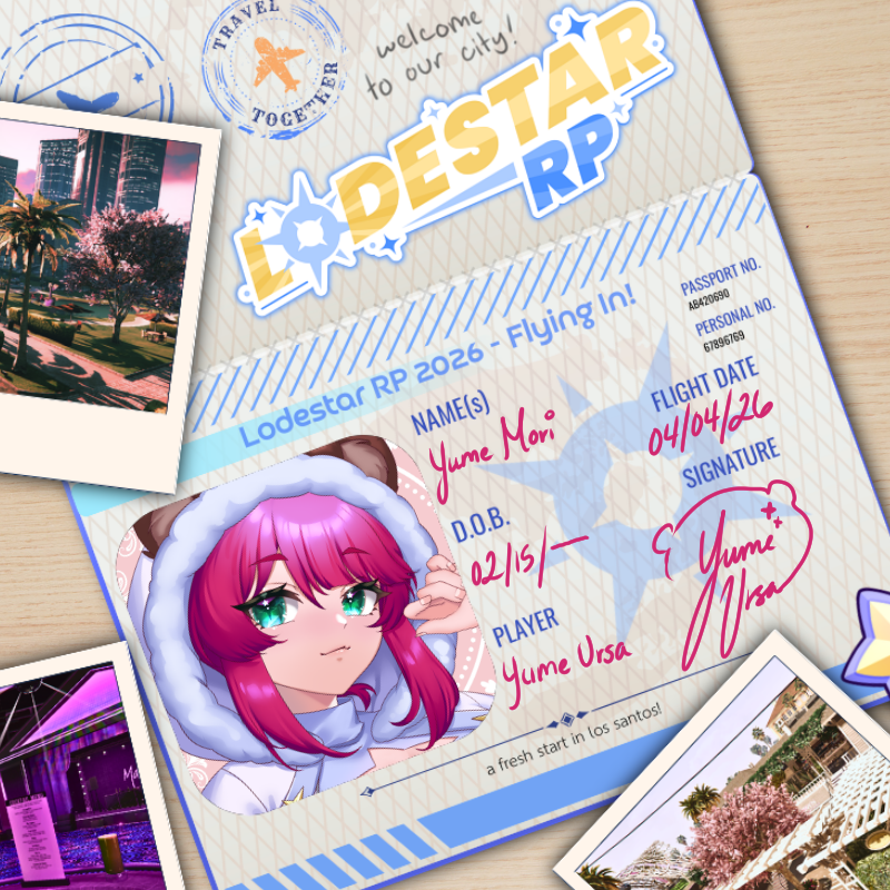 Ya space bear is headin' to Los Santos #lodestarRP