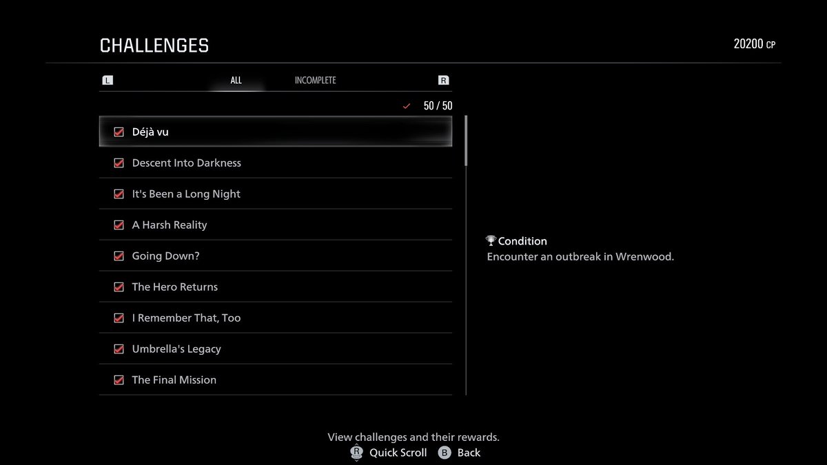 BrianDevilish's tweet photo. I have 100% Resident Evil Requiem on PS5 Pro, Switch 2, and Steam. 

Probably one of the more easier RE games to 100%, but I rarely go for Platinums or 100% in games anyway. It was fun, just need DLC or more content now. 

#RE9 https://t.co/BeNOB8AU6S
